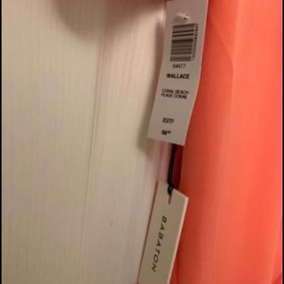 Aritzia Babaton Wallace Wrap Dress in Coral, XS - Picture 4 of 8